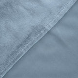 Dusty Blue Buttery Soft Velvet Chiavari Chair Back Slipcover, Solid Back Chair Cover Cap