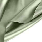 12inch x 10yd | Eucalyptus Sage Green Satin Fabric Bolt, DIY Craft Wholesale Fabric