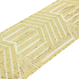 12x108inch Gold Diamond Glitz Sequin Table Runner