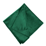 5 Pack | Hunter Emerald Green Premium Sheen Finish Velvet Cloth Dinner Napkins