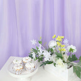 8ftx10ft Lavender Lilac Satin Formal Event Backdrop Drape, Window Curtain Panel