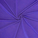 Purple Highboy Spandex Cocktail Table Cover, Fitted Stretch Tablecloth for 24"-32" Dia Table#whtbkgd