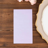 50 Pack 2 Ply Soft Lavender Disposable Party Napkins, Wedding Reception Dinner Paper Napkins