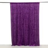 8feet Purple Premium Velvet Backdrop Stand Curtain Panel, Privacy Drape