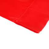 8ftx10ft Red Satin Formal Event Backdrop Drape, Window Curtain Panel