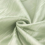 54inch x 10 Yards Sage Green Accordion Crinkle Taffeta Fabric Bolt