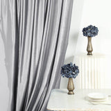 8ft Silver Premium Velvet Backdrop Stand Curtain Panel, Privacy Drape