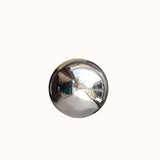 20inch Silver Stainless Steel Shiny Mirror Gazing Ball, Hollow Garden Globe Sphere