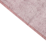 90x132inch Mauve Seamless Premium Velvet Rectangle Tablecloth, Reusable Linen