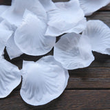 500 Pack White Silk Rose Petals Table Confetti or Floor Scatters