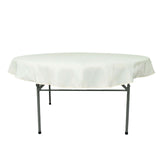 70" Ivory Premium Polyester Round Tablecloth - 220GSM