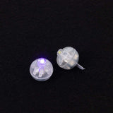 50 Pack Purple Round Mini LED Balls, Waterproof Battery Operated Balloon Lights