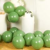 50 Pack Matte Pastel Dusty Sage Green Biodegradable Balloons 12inch, Round Eco-friendly