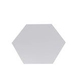 12 Pack | 10Inch Hexagon Mirror Wall Stickers, Acrylic Removable Wall Decals For Home Decor#whtbkgd