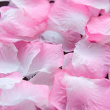 500 Pack White Pink Silk Rose Petals Table Confetti or Floor Scatters#whtbkgd