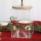 Clear Acrylic Pedestal Risers | Transparent Acrylic Display Boxes 