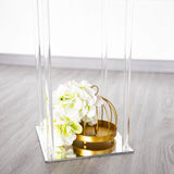 Acrylic Floor Vase, Flower Stand, Wedding Columns