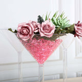 4 Pack | 18" Martini Flower Vase With Fillable Stem