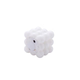 2 Pack | 2inch White Flameless Flickering LED Bubble Candles