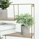 3 Plant Set | 9inch Mini Potted Artificial Eucalyptus, Rosemary & Boxwood Faux Planter Collection