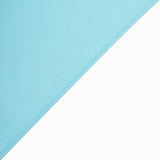 70"x70" Light Blue Square Polyester Table Overlay