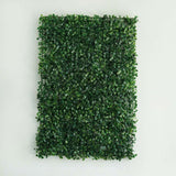 11 Sq ft. | Dark Green Boxwood Hedge Garden Wall Backdrop Mat