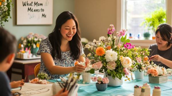 mothers day decor- workshop