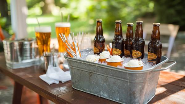 movie night- beer