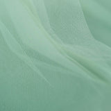 108inch x50 Yards Sage Green Tulle Fabric Bolt, Sheer Fabric Spool Roll For Crafts