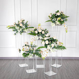 Acrylic Floor Vase, Flower Stand, Wedding Columns