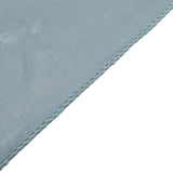 90x132Inch Dusty Blue Satin Seamless Rectangular Tablecloth