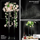 Acrylic Floor Vase, Flower Stand, Wedding Columns