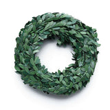 18ft | Mini Green Artificial Leaf Garland, Greenery With Flexible Vine