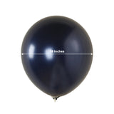 10 Pack Navy Blue Biodegradable Balloons, 18" Thickened Extra Strong Eco-friendly Latex