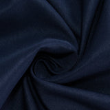 90x132inch Navy Blue Fire Retardant Tablecloth, Seamless Premium Polyester Rectangular Table