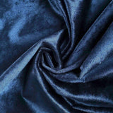 5 Pack | Navy Blue Premium Sheen Finish Velvet Cloth Dinner Napkins