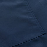 Navy Blue Premium Polyester Cooking Chef Apron with Adjustable Neck and Long Ties