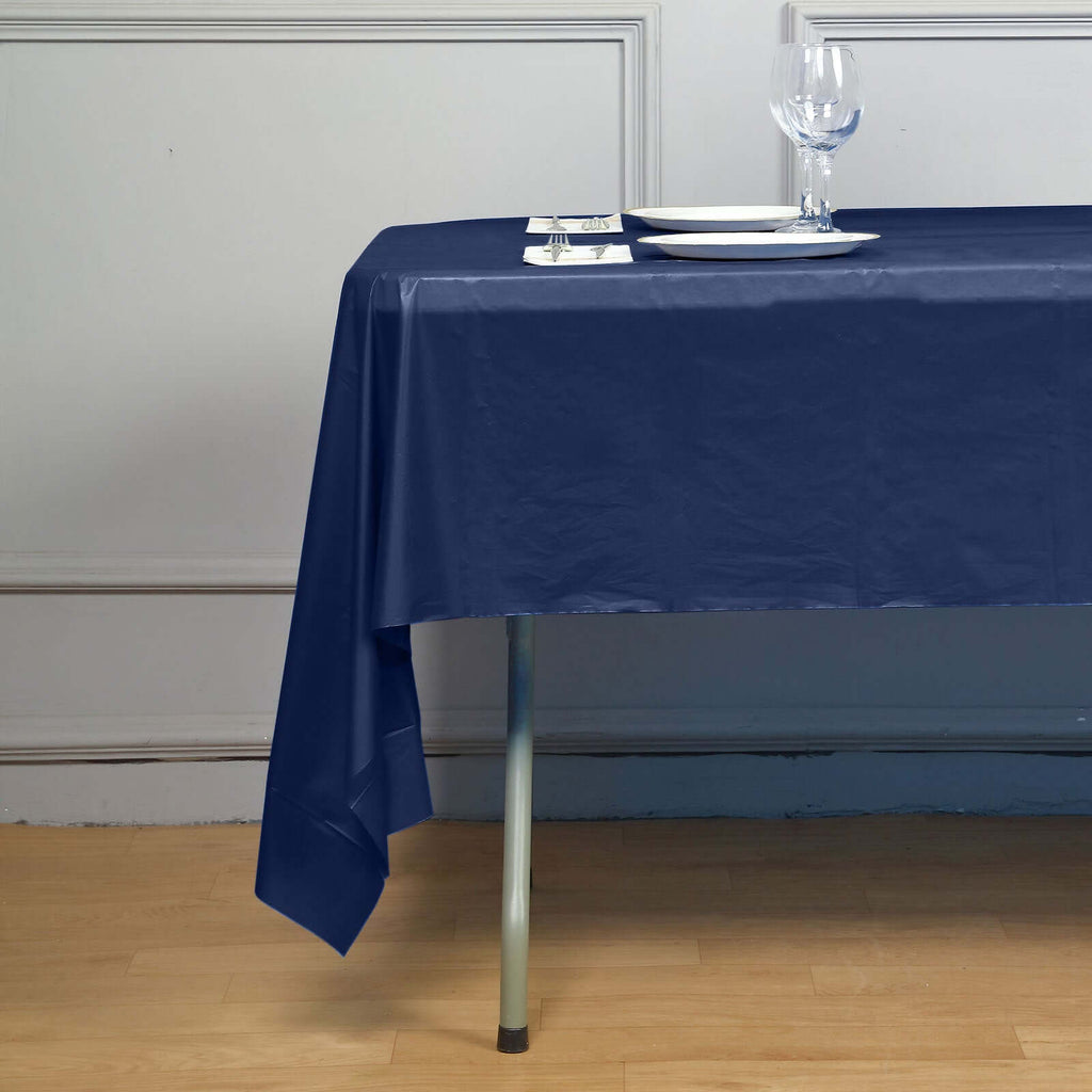 Plastic Rectangle Table Covers 54