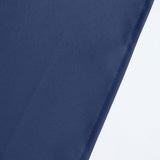 70"x70" Navy Blue Premium Polyester Square Table Overlay - 220GSM