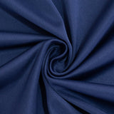 Premium Scuba Polyester 24"x72" Wide Table Runner Navy Blue - Wrinkle-Free Table Linen