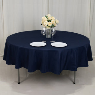 <span style="background-color:transparent;color:#000000;">Stylish and Versatile Navy Blue Tablecloth</span>