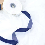 Navy Blue 1Inch Velvet Single Faced Ribbon Spool, DIY Craft Supplies, Velvet & Nylon Ribbon Roll