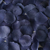 500 Pack | Navy Blue Silk Rose Petals Table Confetti or Floor Scatters#whtbkgd