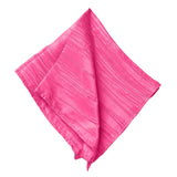 5 Pack | Fuchsia Accordion Crinkle Taffeta Cloth Dinner Napkins