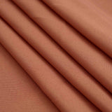 Terracotta (Rust) Seamless Polyester Rectangular Tablecloth - 90x132inch