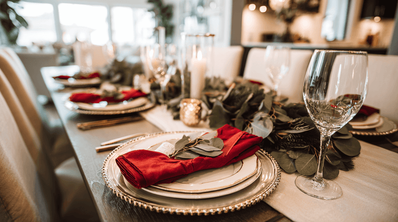 Neutral Tones Christmas Color Pattern