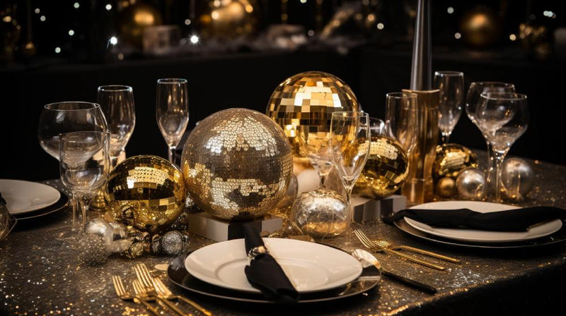 new year party supplies - table settings