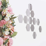 12 Pack | 5Inch Hexagon Mirror Wall Stickers, Acrylic Removable Wall Decals For Home Decor