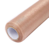 12inch x 10yards | Nude Sheer Chiffon Fabric Bolt, DIY Voile Drapery Fabric