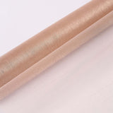 12inch x 10yards | Nude Sheer Chiffon Fabric Bolt, DIY Voile Drapery Fabric